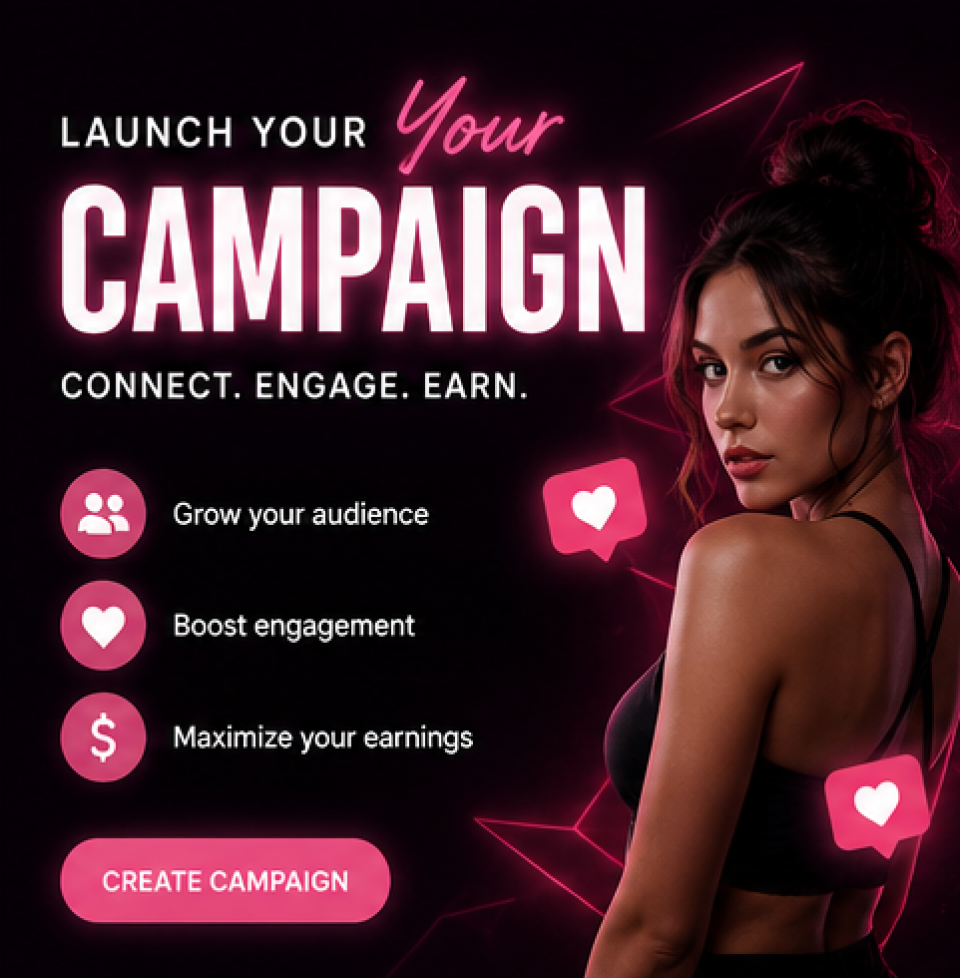 Launch powerful campaigns to attract more followers, increase engagement, and grow your creator community faster than ever.